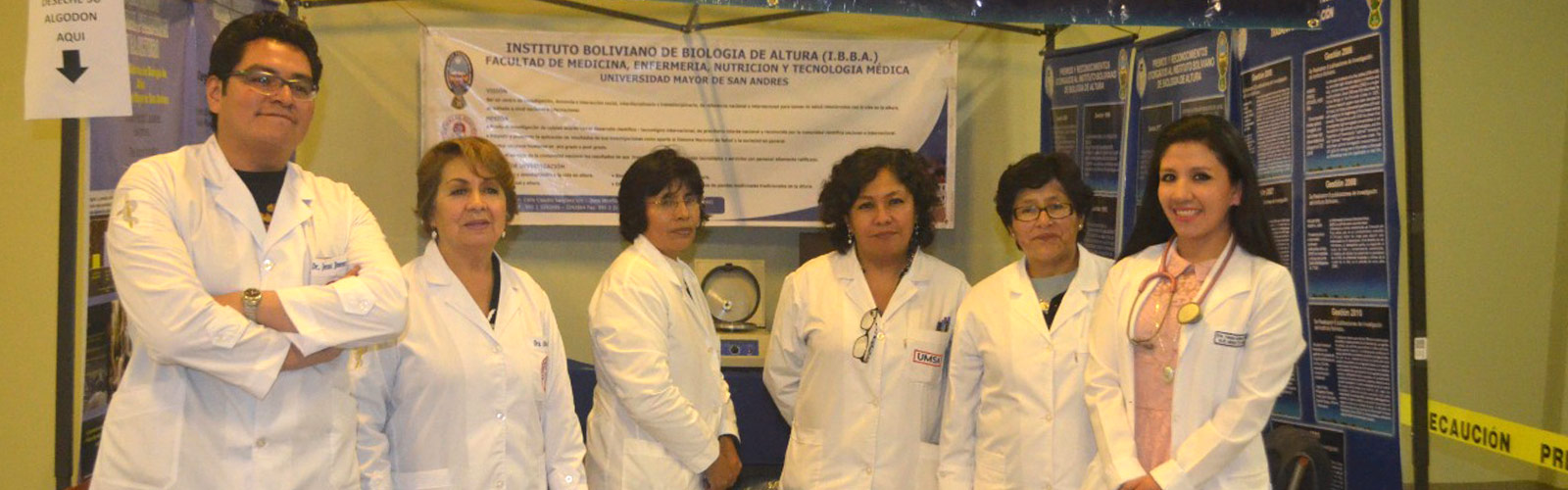 IBBA - Dr. Jesús Jiménez, Dra. Diva Bellido, Lic. Martha Aguilar, Lic. Catherine Romero, Sra. Ivonne Contreras, Dra. Vannia Espinoza