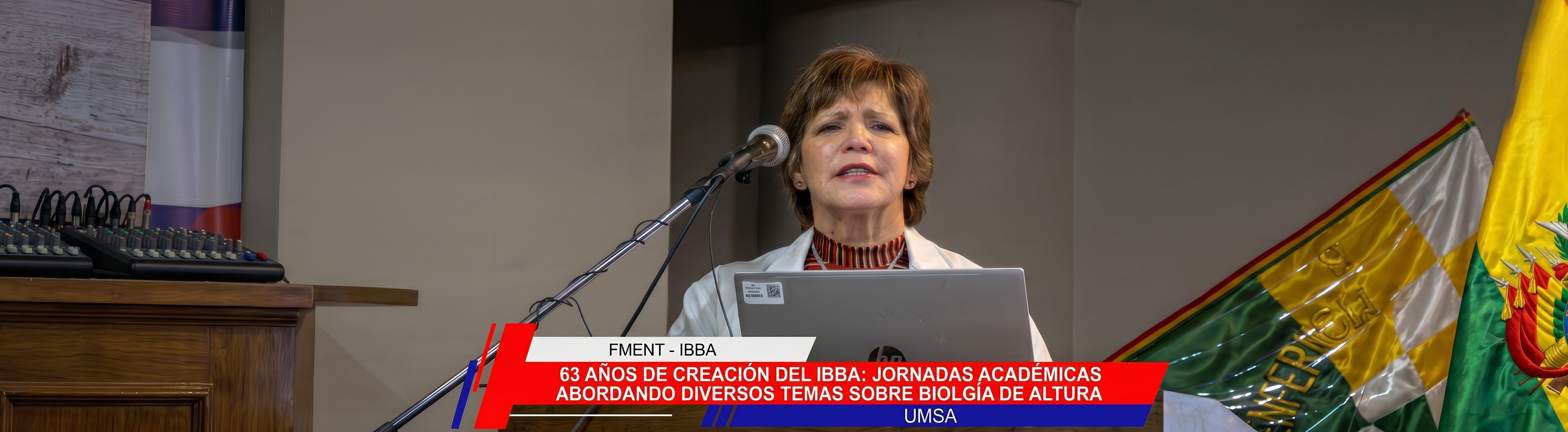 La Dra. Marilyn Aparicio Effen, directora del IBBA.